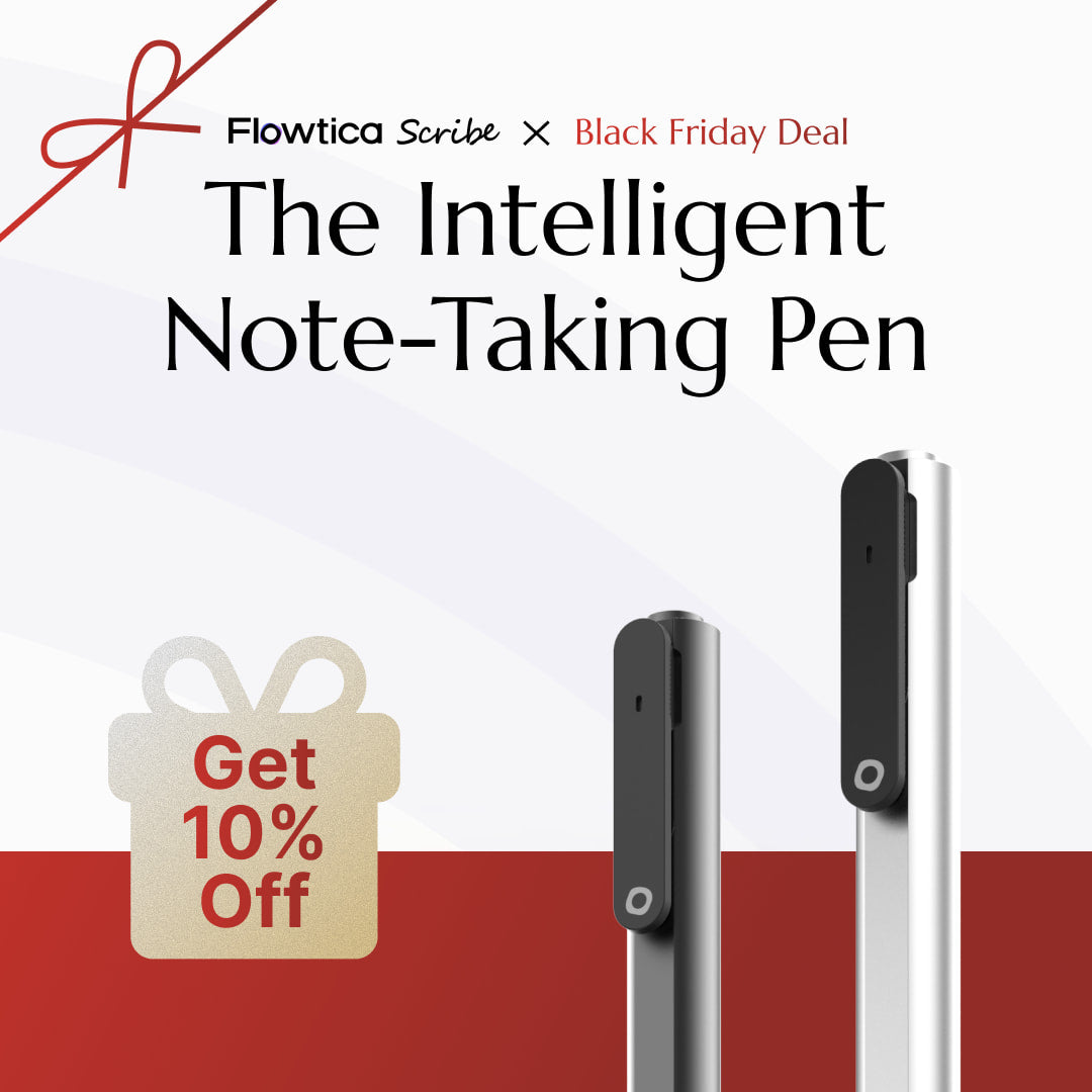 Flowtica Scribe - The Intelligent Note-Taking Pen