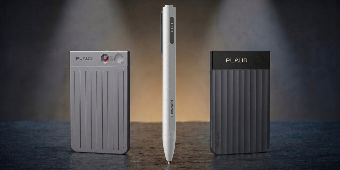 Flowtica Scribe vs Plaud Note vs Plaud Note Pro comparison