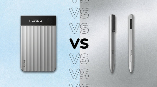 Flowtica Scribe vs Plaud Note comparison for in-person meetings