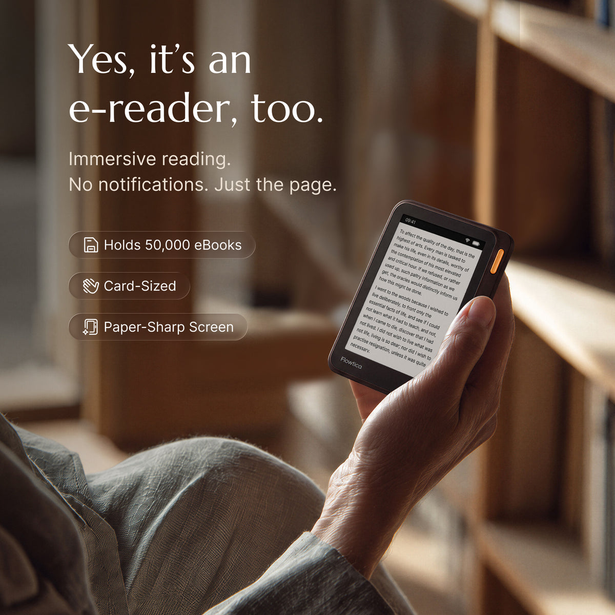 Flowtica Verso Reservation | E-ink AI Notetaker