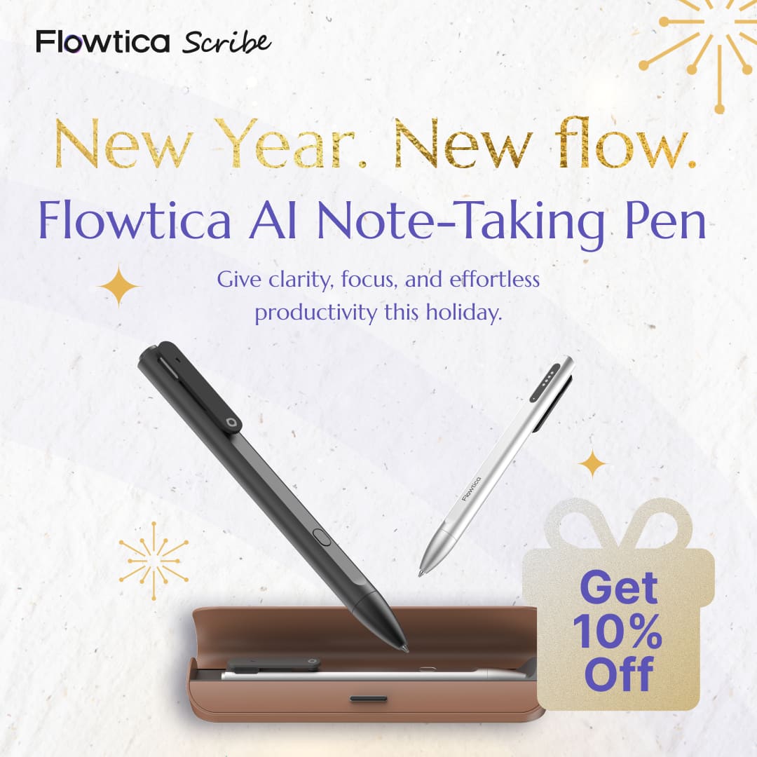 Flowtica Scribe - The Intelligent Note-Taking Pen