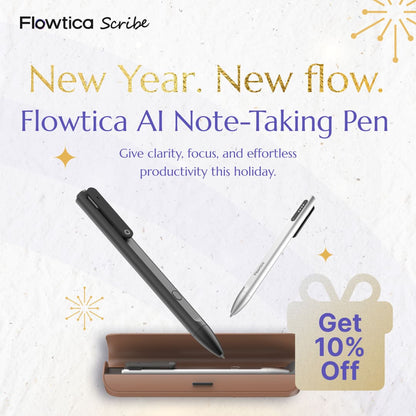 Flowtica Scribe - The Intelligent Note-Taking Pen