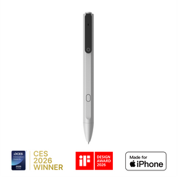 Flowtica Scribe intelligent note-taking pen on white background