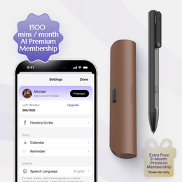 Flowtica Scribe smart pen for digital note-taking