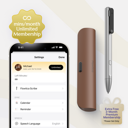 Flowtica Scribe smart pen for digital note-taking