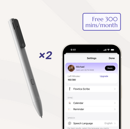 Flowtica Scribe smart pens bundle for team note-taking