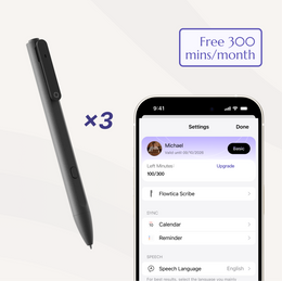 Flowtica Scribe AI pens multi-pack for gifting