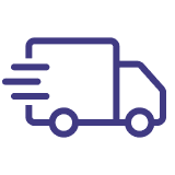 U.S. shipping truck icon