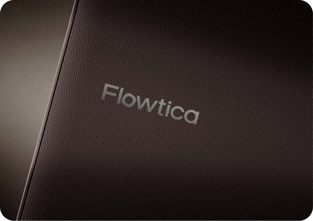 Close-up of the Flowtica soft-touch back